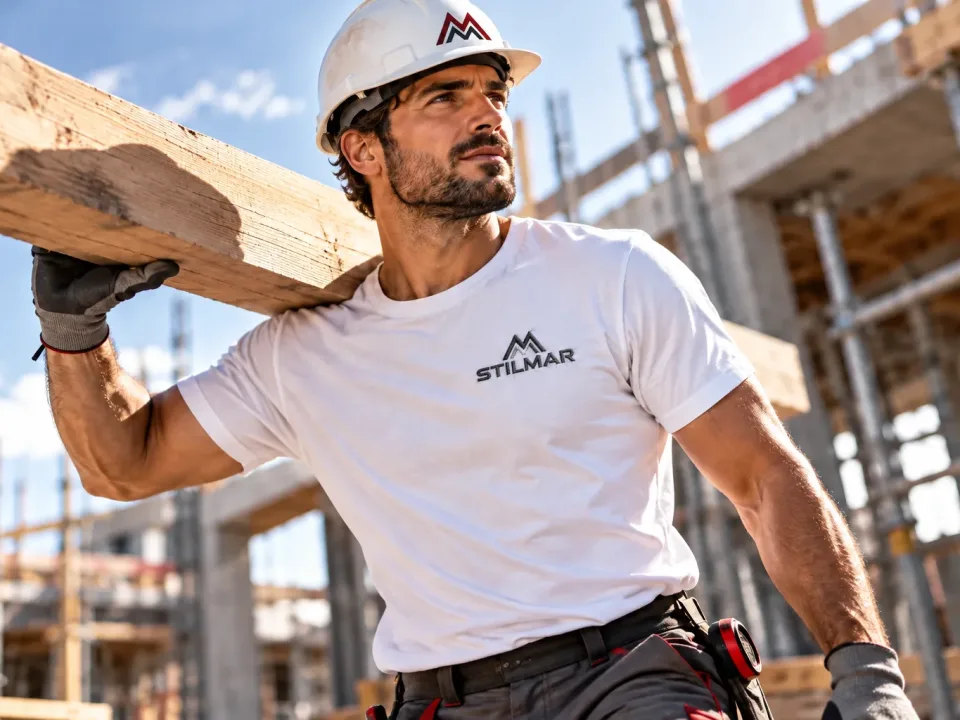 Workwear & professionale: Dettagli resistenti su tessuti tecnici