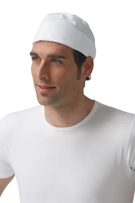 Bustina Jerry senza rete — Bustina Jerry senza rete Siggi, personalizzabile con ricamo. Settori: Chef e Cucina, Industria alimentare, Sala e Bar.