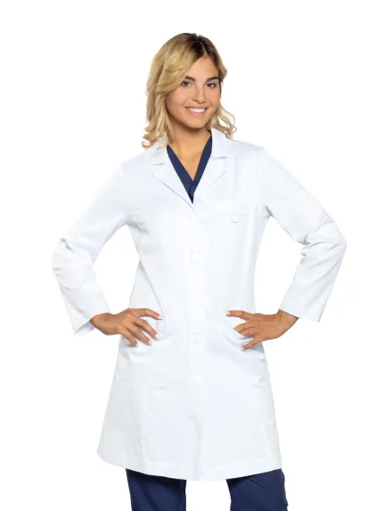 Camice Mallory — Camice Mallory Siggi, personalizzabile con ricamo. Settori: Farmacie e Servizi, Infermieri e Assistenti, Studi dentistici, Studi medici e Strutture sanitarie.