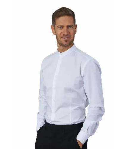 Camicia Evan manica lunga — Camicia Evan manica lunga Siggi, personalizzabile con ricamo. Settori: Hotel e Reception, Negozi Commercio Servizi, Sala e Bar.
