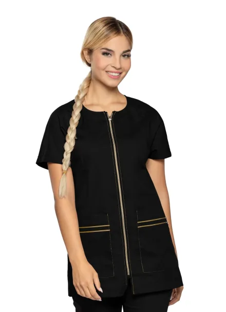 Casacca Bella — Casacca Bella Siggi, personalizzabile con ricamo. Settori: Centri estetici, Negozi Commercio Servizi, Sala e Bar, Saloni e Parrucchiere, Wellness e Spa.