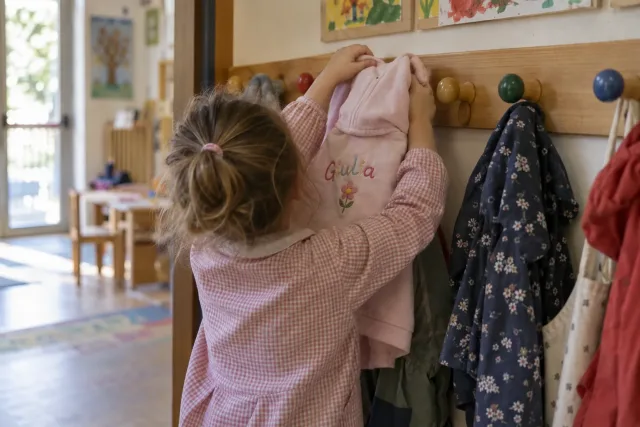 Nome ricamato per asilo, scuola, centri estivi e squadre