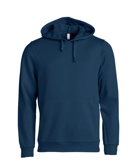Felpa Basic Hoody — Felpa con cappuccio e tasca a marsupio, resistente ai lavaggi frequenti: ideale per squadre e scuole con ricamo personalizzato STILMAR.