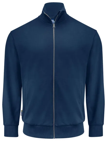 Felpa cardigan ProJob 2134 — Felpa full zip. Polsini e girovita a costina.