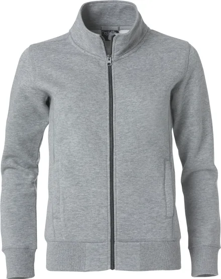 Felpa Classic Cardigan — Felpa full zip con tasche chiuse e interno garzato, elegante e pratica per il personale d’ufficio: personalizzabile con ricamo STILMAR.