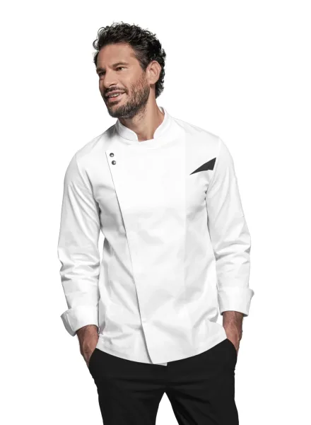 Giacca chef Jago — Giacca chef Jago Siggi, personalizzabile con ricamo. Settori: Chef e Cucina.