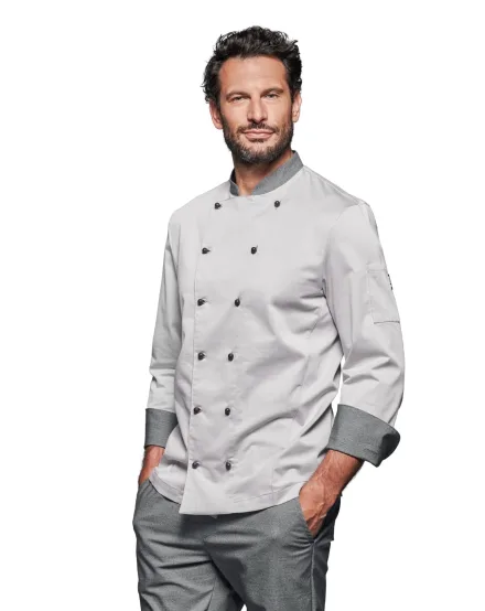 Giacca chef Puck — Giacca chef Puck Siggi, personalizzabile con ricamo. Settori: Chef e Cucina.