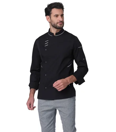 Giacca chef Xander — Giacca chef Xander Siggi, personalizzabile con ricamo. Settori: Chef e Cucina.