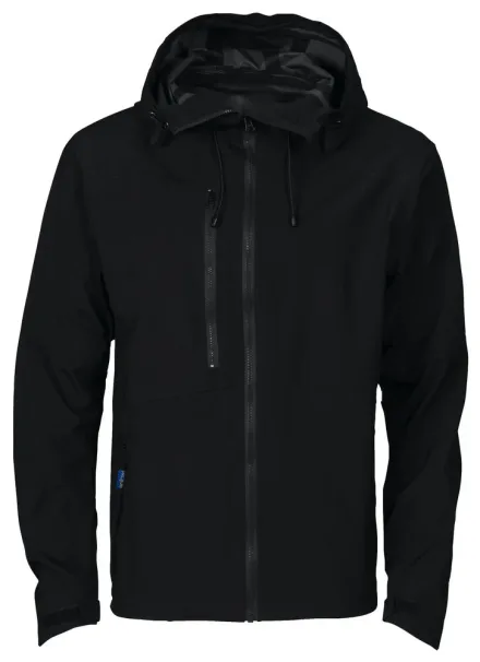 Giacca softshell ProJob 3416 — Giacca impermeabile e traspirante in tessuto Ventair. Zip impermeabilizzate YKK® Acquaseal®. Polsini e vita regolabili con coulisse elasticizzata.