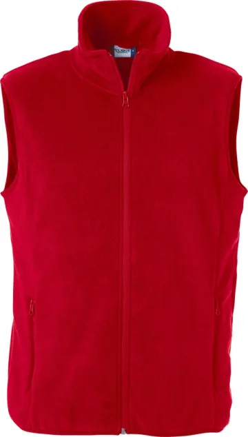 Gilet in pile Basic — Pile smanicato. Tessuto antipilling morbido e resistente. Interno garzato. Due tasche laterali con zip. Due taschini interni. Fondo e giromanica con profilo elastico. Asola per auricolari.