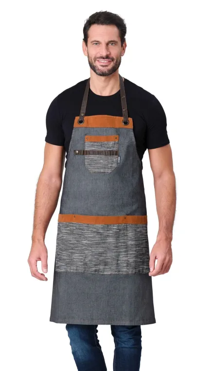 Grembiule Ac/Dc — Grembiule Ac/Dc Siggi, personalizzabile con ricamo. Settori: Chef e Cucina, Negozi Commercio Servizi.