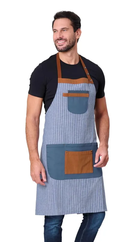 Grembiule Rolling Stones — Grembiule Rolling Stones Siggi, personalizzabile con ricamo. Settori: Chef e Cucina, Negozi Commercio Servizi.