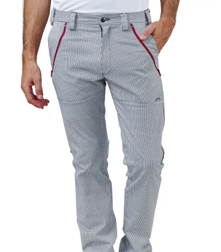 Pantaloni chef Trinity multisize — Pantaloni chef Trinity multisize Siggi, personalizzabile con ricamo. Settori: Chef e Cucina.