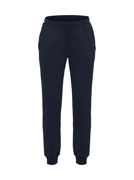 Pantaloni Miami — Pantaloni in felpa in cotone e poliestere riciclato. Tessuto morbido stabilizzato adatto ai lavaggi intensivi. Finissaggio antipilling. Costine 2/2 elasticizzate. Etichetta facilmente removibile. Due tasche e una nascosta con zip sulla cucitura laterale. Coulisse in vita.