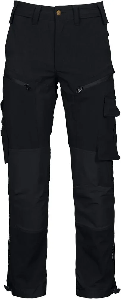 Pantaloni multitasche stretch ProJob 3513 — Pantaloni elasticizzati con tasche flottanti. Scomparti e tasche porta attrezzi. Tasca per smartphone. Aperture con zip e retina per ventilazione.