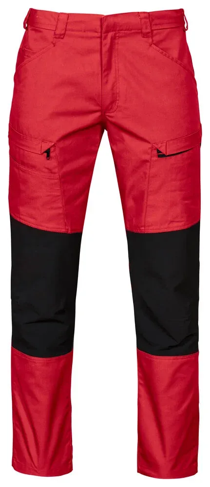 Pantaloni stretch multitasche ProJob 2520 — Pantaloni multitasche. Tasconi cargo con zip. Tasca per smartphone. Inserti elasticizzati.