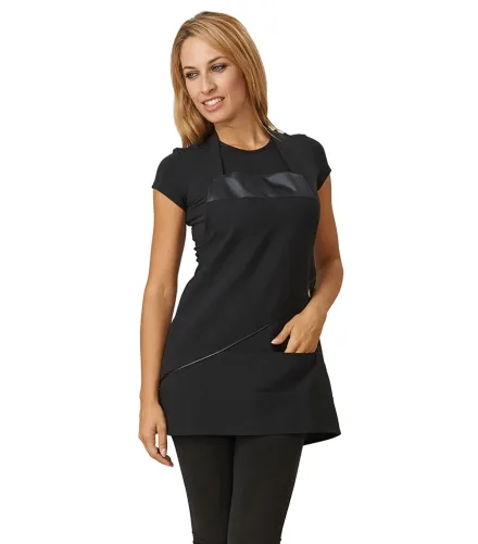 Parannanza Malika donna — Parannanza Malika donna Siggi, personalizzabile con ricamo. Settori: Centri estetici, Negozi Commercio Servizi, Saloni e Parrucchiere, Wellness e Spa.