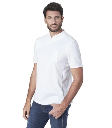 Polo chef Fedro — Polo chef Fedro Siggi, personalizzabile con ricamo. Settori: Chef e Cucina.