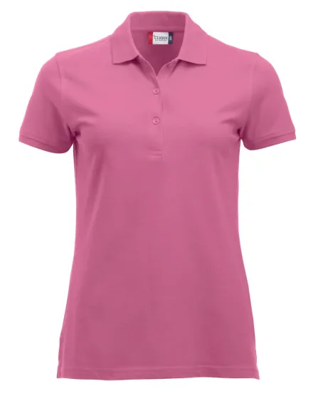 Polo Classic Marion manica corta donna — Polo piquet mezza manica. Tessuto pettinato stabilizzato. Tre bottoni tono su tono. Nastrino parasudore. Bordo manica con costina. Cuciture ribattute. Spacchetti laterali. Vestibilità slim-fit.