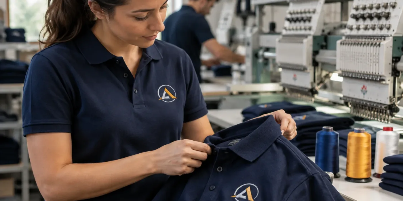 Polo personalizzata con logo, come la facciamo noi