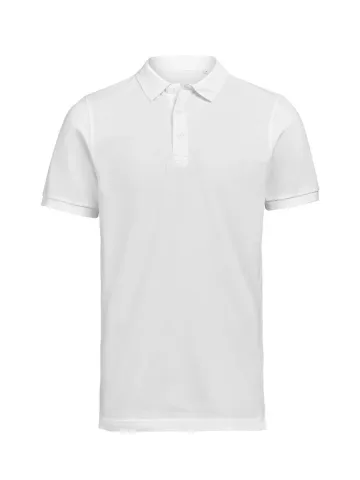 Polo Untagged Movement regular fit unisex in cotone organico — Un capo essenziale e moderno, questa polo unisex è realizzata in cotone biologico in maglia piqué da 220 g/m², offrendo comfort tutto il giorno. Colletto e polsini a coste, spacchetti laterali per facilitare i movimenti e abbottonatura tradizionale.