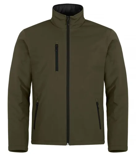 Softshell imbottito — Giubbotto softshell imbottito. Tessuto esterno laminato a tre strati morbido ed elasticizzato. Tre tasche esterne con zip. Taschino interno con chiusura in velcro. Fodera con zip nascosta per agevolare stampe e ricami.