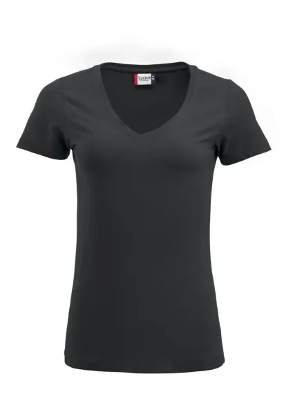 T-shirt Arden donna — T-shirt donna con ampio scollo a V in tessuto jersey elasticizzato. Nastrino parasudore. Colletto elasticizzato ribattuto. Cuciture laterali.
