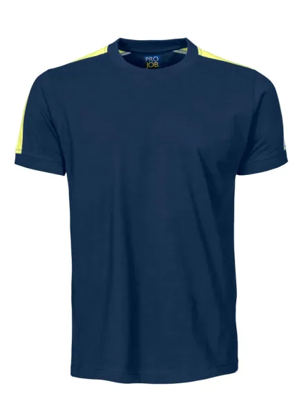 T-shirt ProJob 2019 — T-shirt di cotone con inserti fluorescenti.